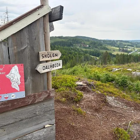 Log House Close To Lillehammer And Sjusjoen Haugen (Innlandet)