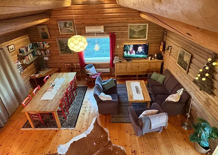 Log House Close To Lillehammer And Sjusjoen Haugen (Innlandet)